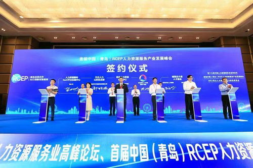 首届中国·青岛RCEP人力资源服务产业发展峰会成功举办